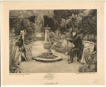 Sweethearts - W. Dendy Sadler ; painted by W. Dendy Sadler ; etched by W.H. Boucher. LCCN2009633497