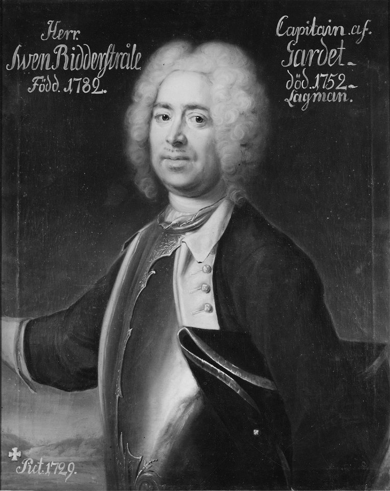 Sven Ridderstråle, 1682-1752 (Johan Henrik Scheffel) - Nationalmuseum - 15013
