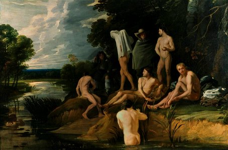 Sweerts, Hommes se baignant