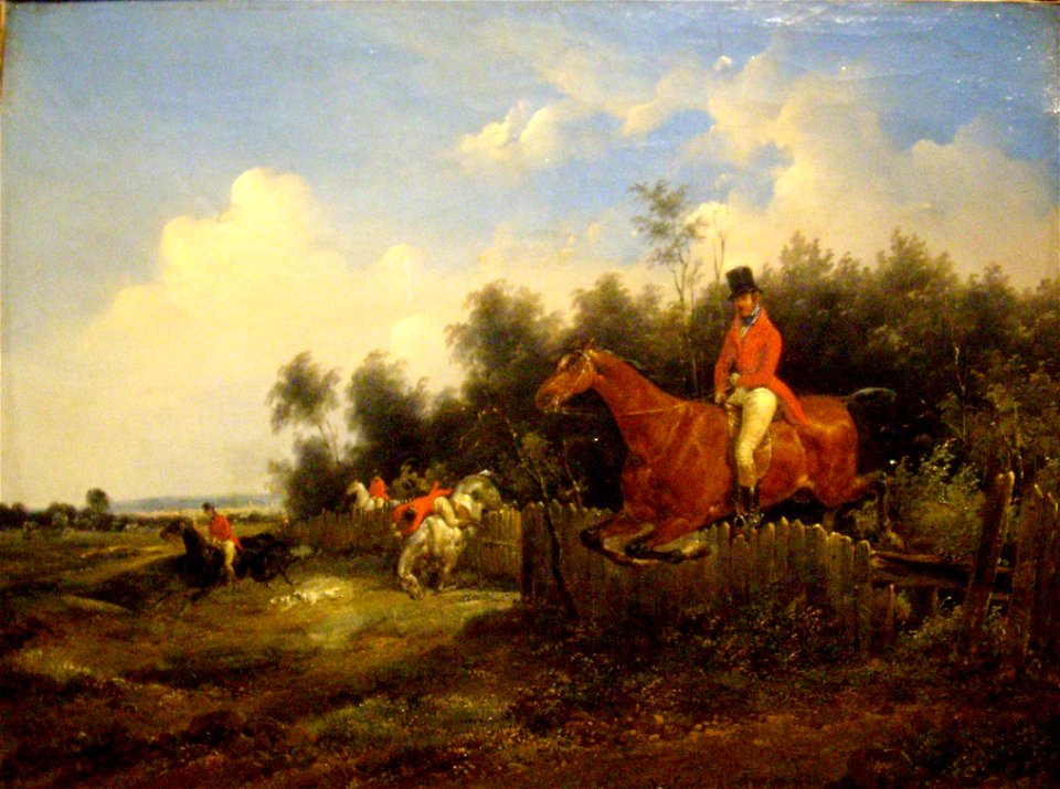 Swebach - Chasse a courre au bois de Boulogne