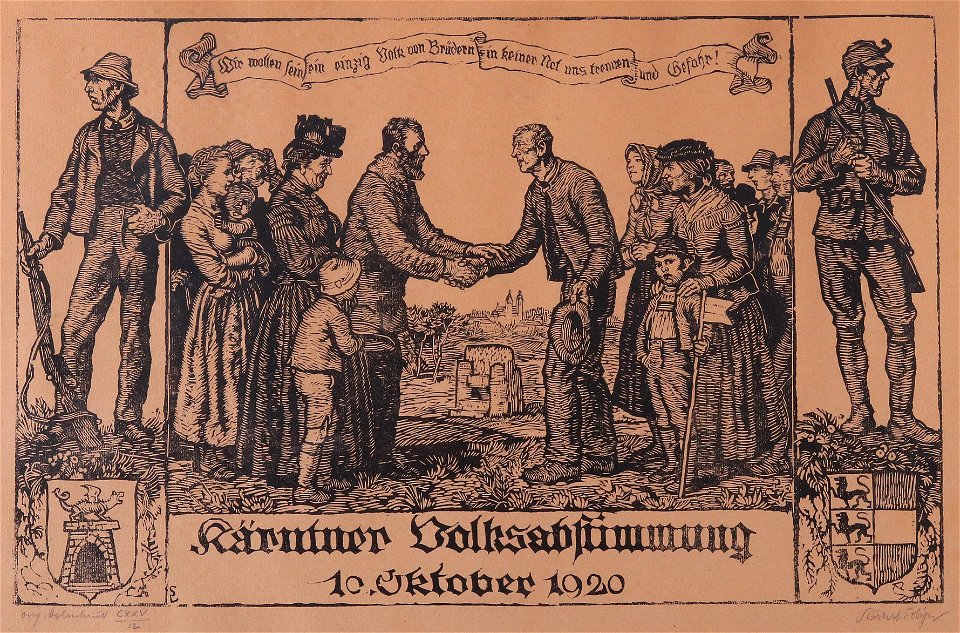 Switbert Lobisser Kärntner Volksabstimmung 1920