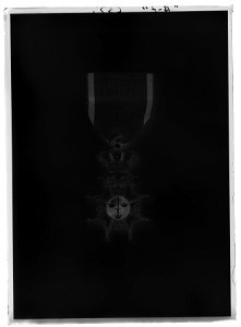 Svärdstecknet, svärdsorden, Sverige. Instiftat 1850-06-26 - Livrustkammaren - 43382-negative