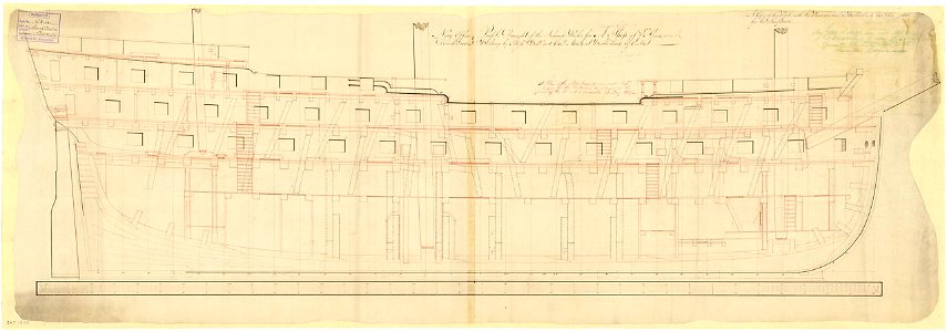 Swiftsure (1804), Victorious (1808). Free illustration for personal and commercial use.