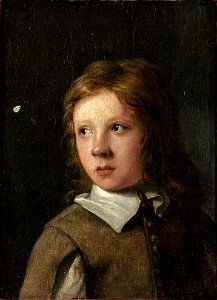 Michiel Sweerts - Portrait of a boy. Free illustration for personal and commercial use.