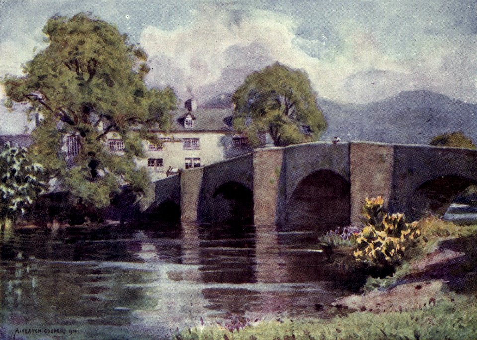 Swan Inn - The English Lakes - A. Heaton Cooper