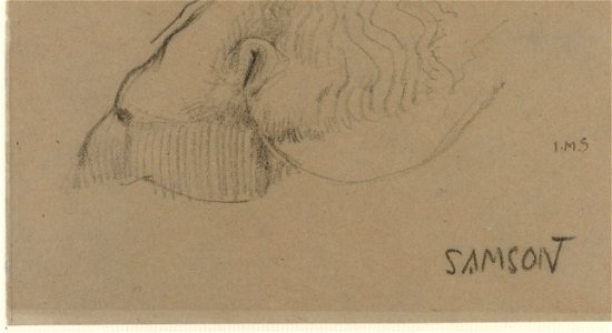 Kop van een ijsbeer Rijksmuseum SK-A-3709