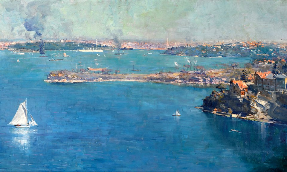 Sydney Harbour (1907) Streeton