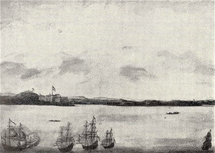 Swedish Gold Coast c 1655 by Dutch master