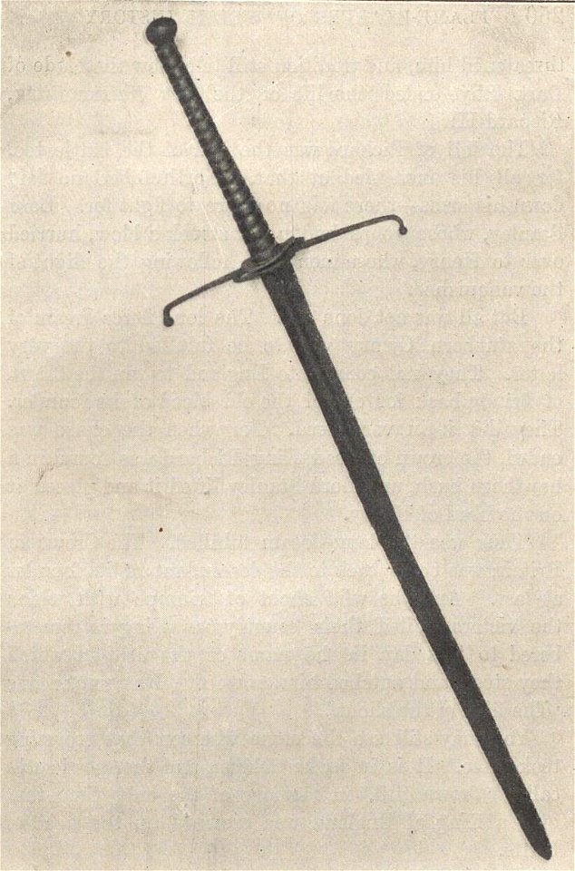 Sword, the blade of Llywelyn ap Heilyn of Bodorgan after the batlle of Bosworth Field