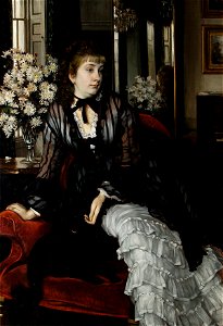 Sydney Isabella Milner-Gibson by James Tissot 1872