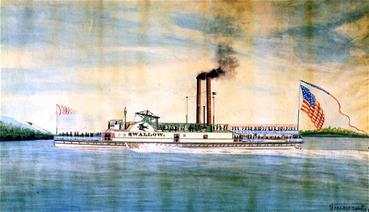 Swallow (steamboat 1836) by Bard Bros