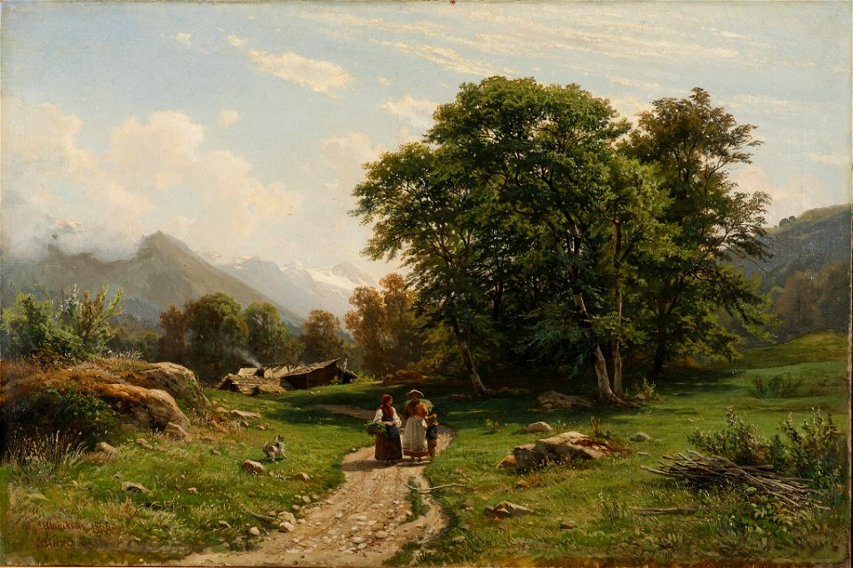 Swiss Landscape (Shishkin)