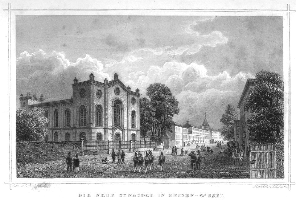 Synagoge Kassel 1850