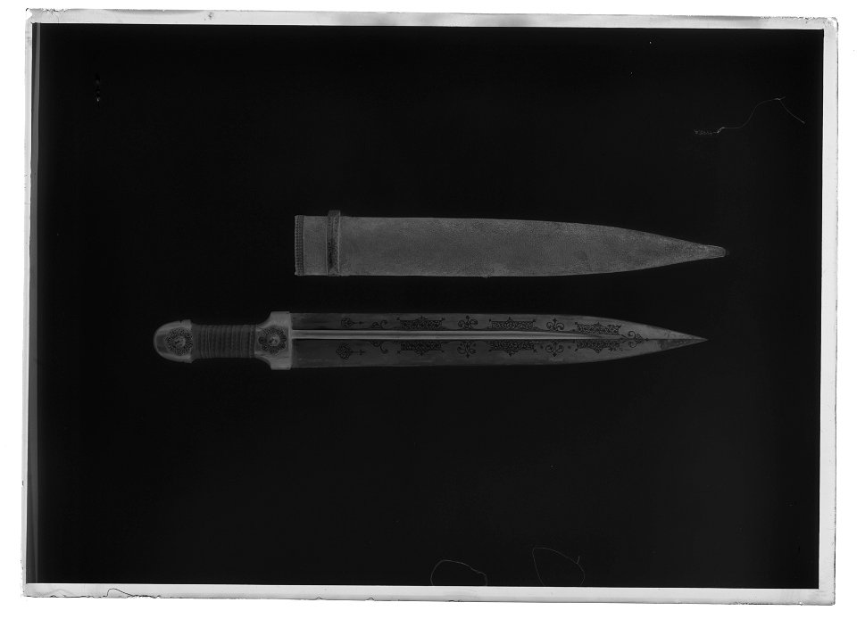 Svärd, quaddara, Istambul - Livrustkammaren - 17614-negative