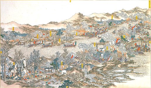 Sweeping of the rebels out of the Xun River