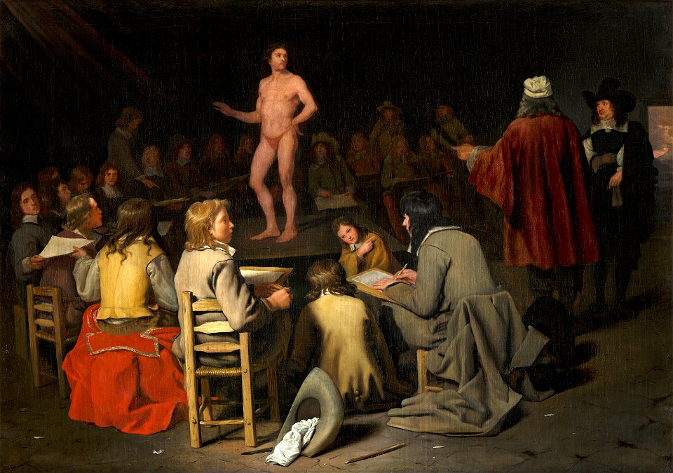 Michiel Sweerts - De tekenles (1660)
