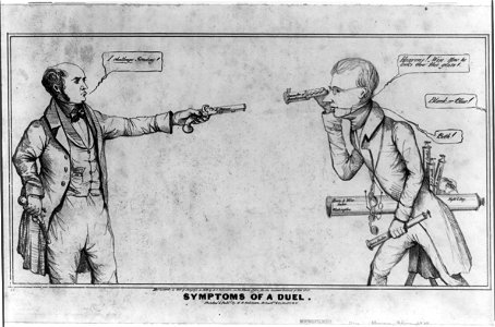 Symptoms of a duel LCCN2008661342. Free illustration for personal and commercial use.