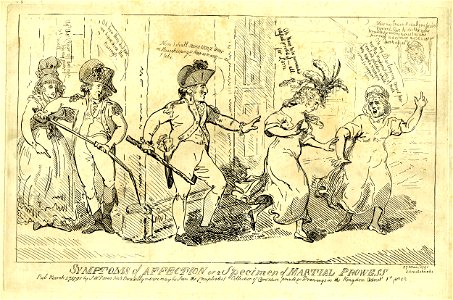 Symptoms of affection or a specimen of martial prowess (BM 1868,0808.6026)
