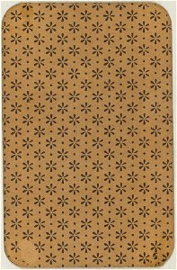 Swiss card deck - 1850 - Back side