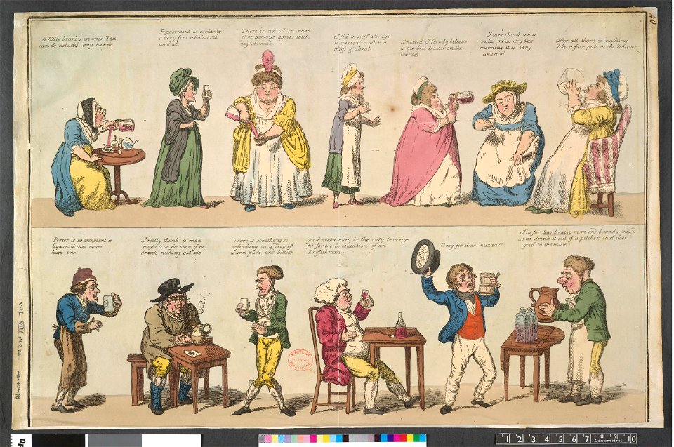 Symptoms of Tippling (BM 1935,0522.8.40)