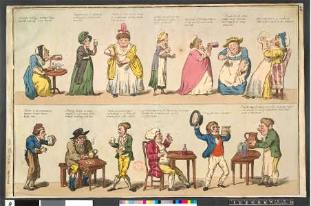 Symptoms of Tippling (BM 1935,0522.8.40)