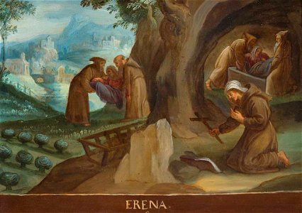 Szenen aus dem Leben der Heiligen Erena