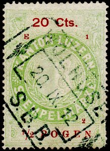 Switzerland Lucerne 1912 revenue 6 20c - 136 - E 1 12