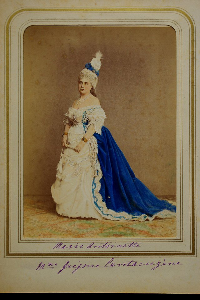 Szathmári Romanian court members in historical costume 29