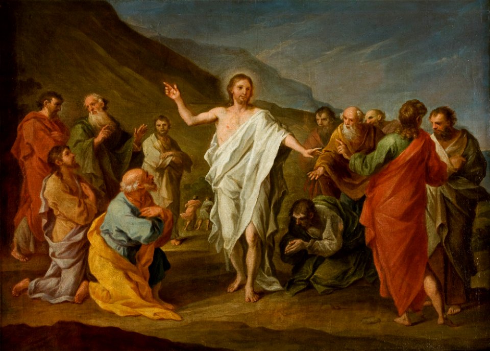 Szymon Czechowicz - Christ Appearing to the Apostles after the Resurrection - MNK II-a-13 - National Museum Kraków