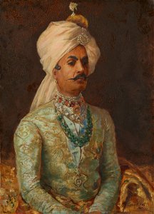 Sydney Prior Hall (1842-1922) - Sir Pratap Singh (1845-1922) - RCIN 403598 - Royal Collection