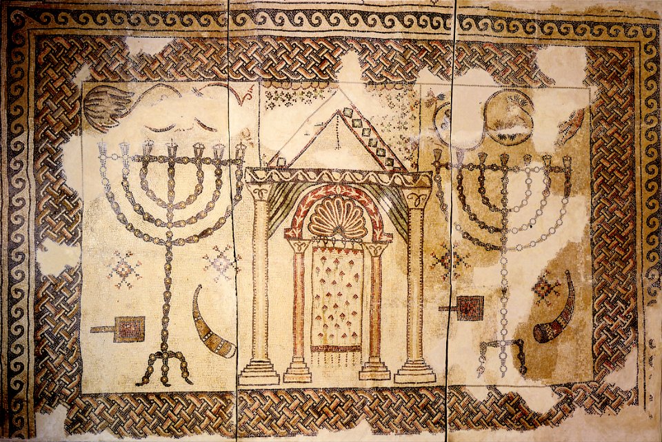 Synagogue floor - Google Art Scythopolis roject