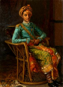 Sydney Prior Hall (1842-1922) - The Thakur Sahib of Limbdi (1859-1908) - RCIN 403757 - Royal Collection