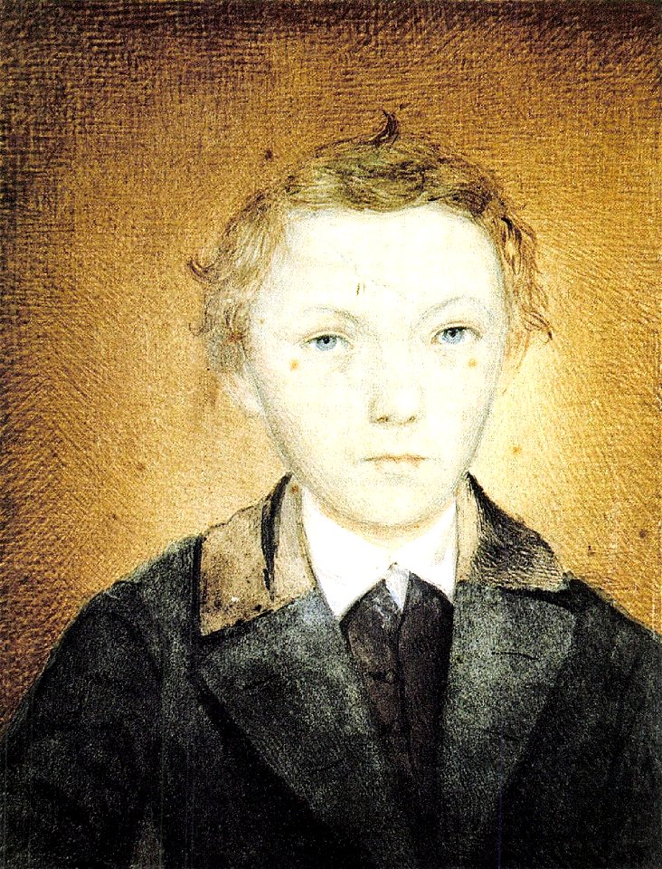 Székely Self-portrait in younger Age c. 1850