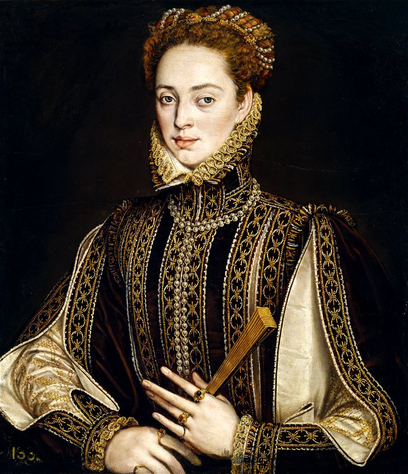 La dama del abanico