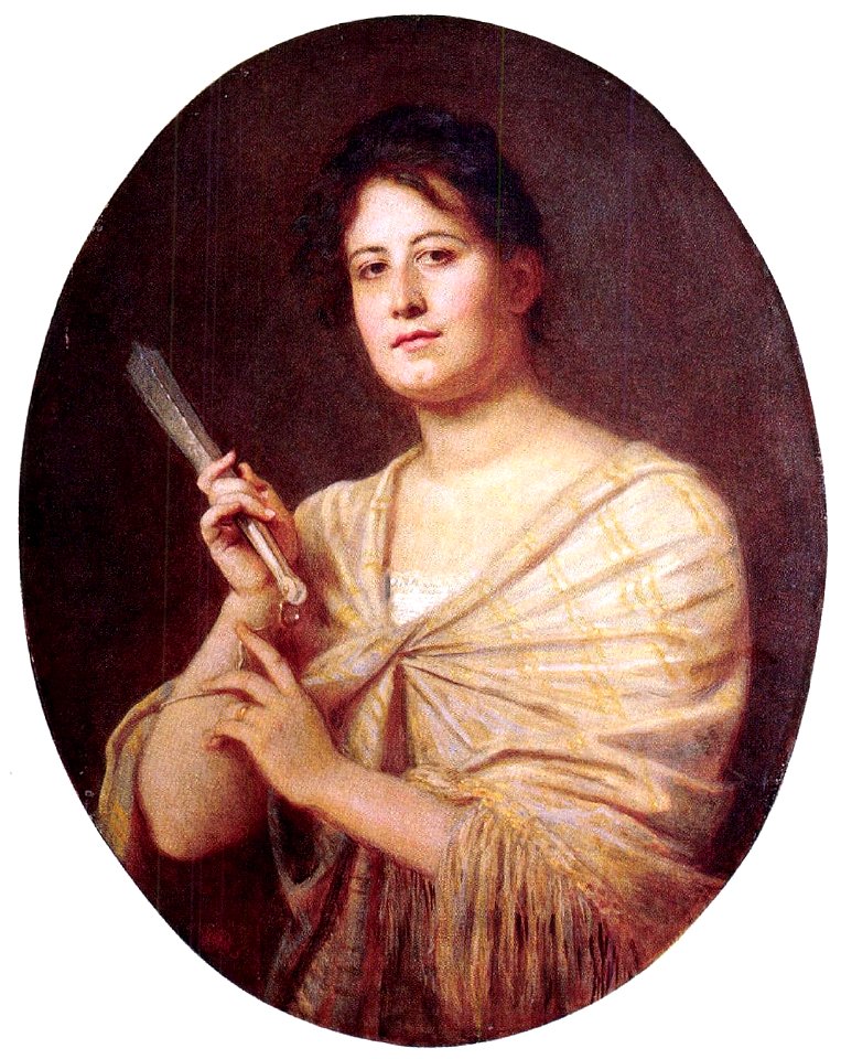 Székely Portrait of Adelin Madarász 1890s
