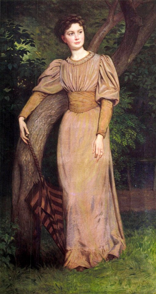 Székely Portrait of Zseni Székely c. 1880