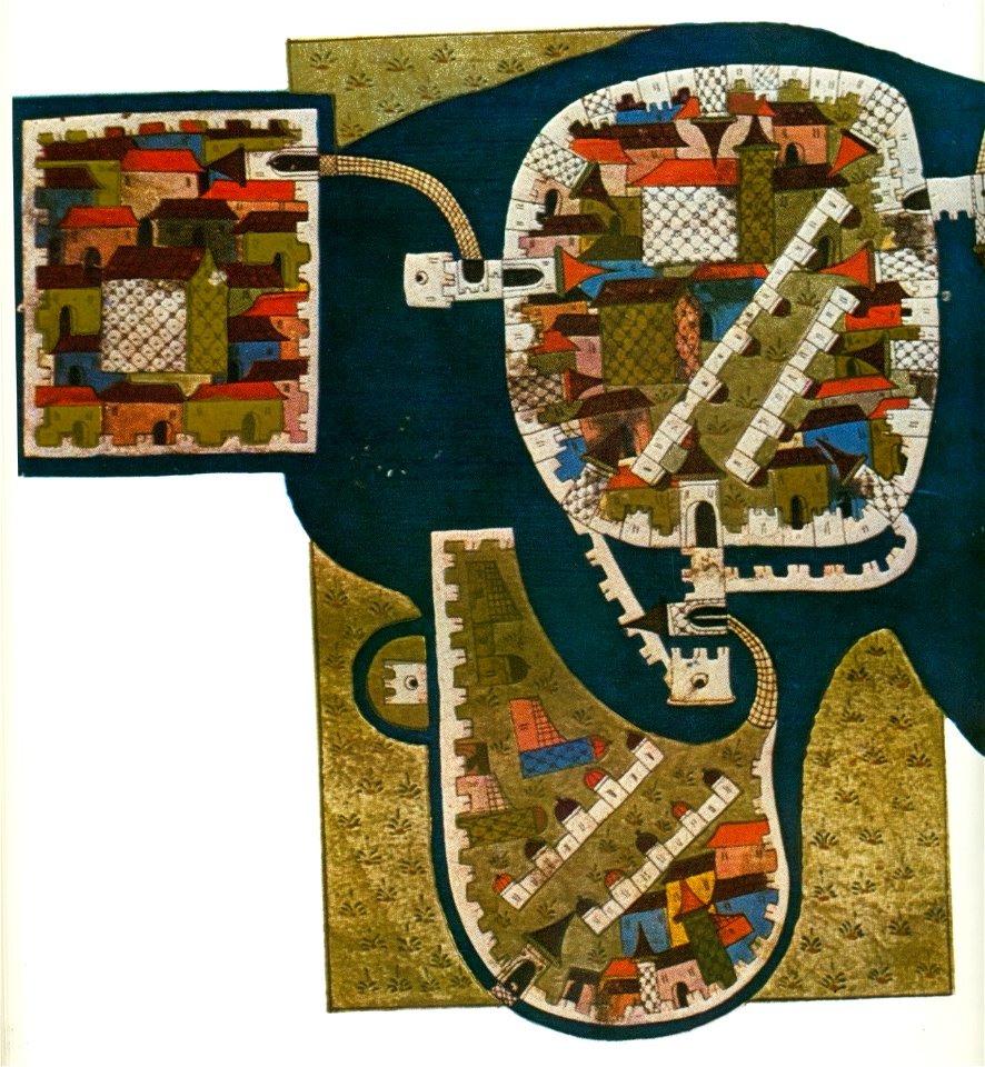 Székesfehérvár on a Turkish miniature in 1543 - a