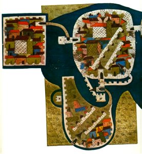 Székesfehérvár on a Turkish miniature in 1543 - a