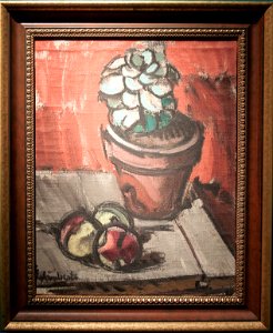 Sándor Galimberti - Still-life with flower and fruit