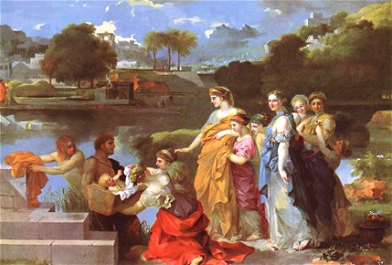 Sébastien Bourdon - The Finding of Moses - WGA02949