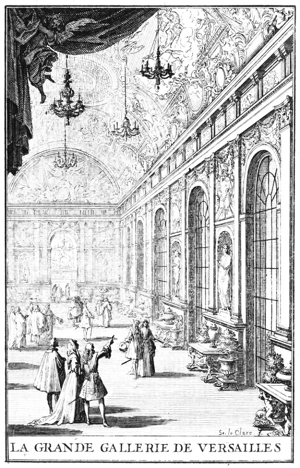 Sébastien Leclerc I, Galerie des Glaces at Versailles, 1684