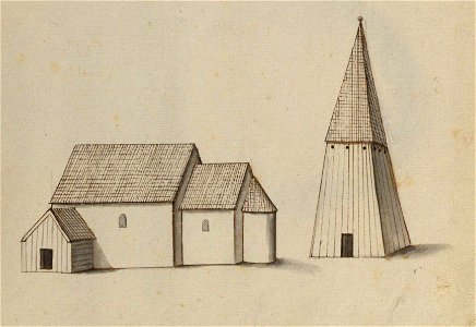 Säters kyrka, Västergötland - Peringskiöld
