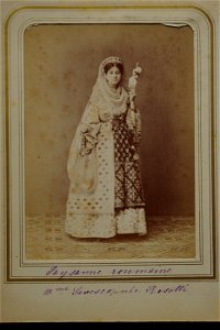 Szathmári Romanian court members in historical costume 31