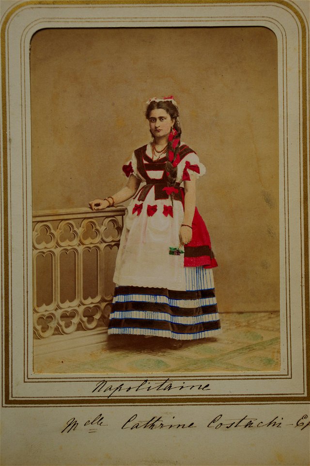 Szathmári Romanian court members in historical costume 21