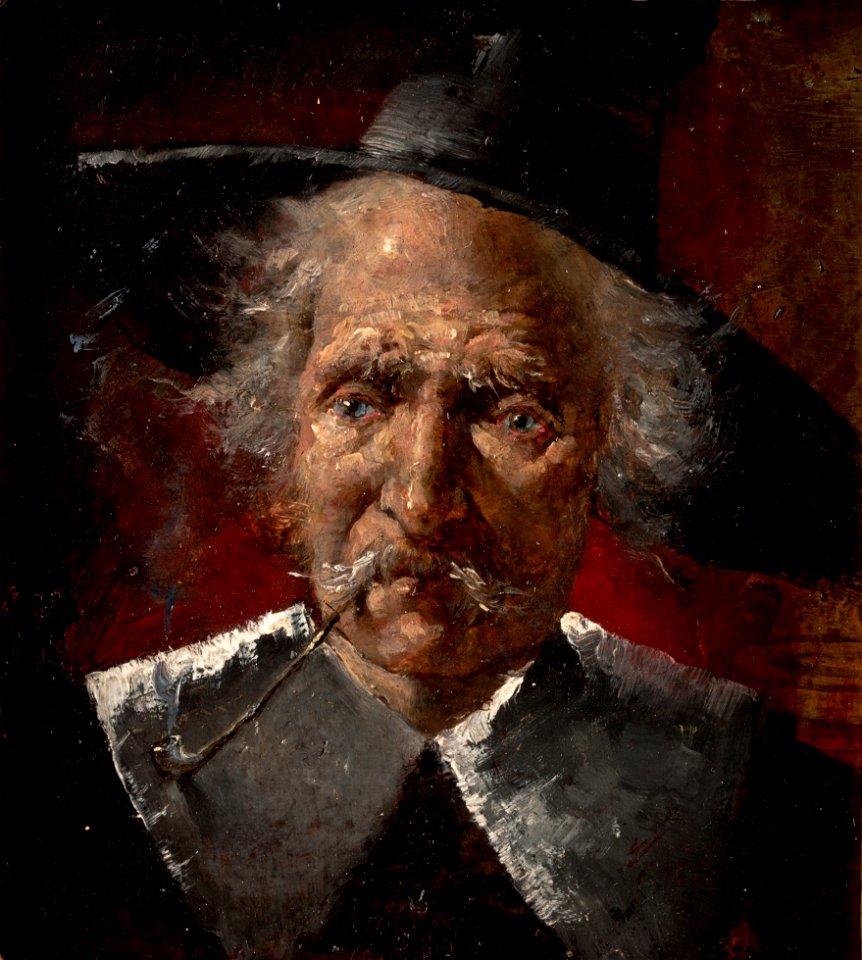 Szymon Buchbinder - Head of an Old Man - MNK II-a-274 - National Museum Kraków