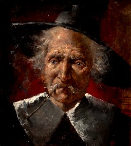 Szymon Buchbinder - Head of an Old Man - MNK II-a-274 - National Museum Kraków