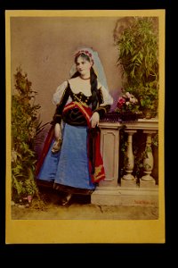 Szathmári Romanian court members in historical costume 02