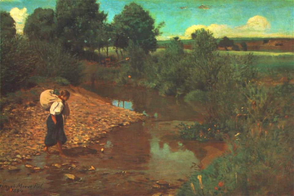 Szinyei Merse, Pál - Brook (1883-4)