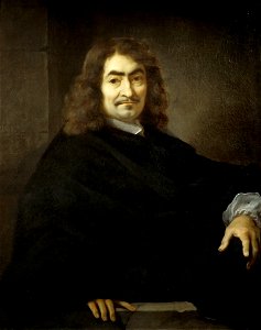 Sébastien Bourdon - Presumed Portrait of René Descartes - WGA2948. Free illustration for personal and commercial use.