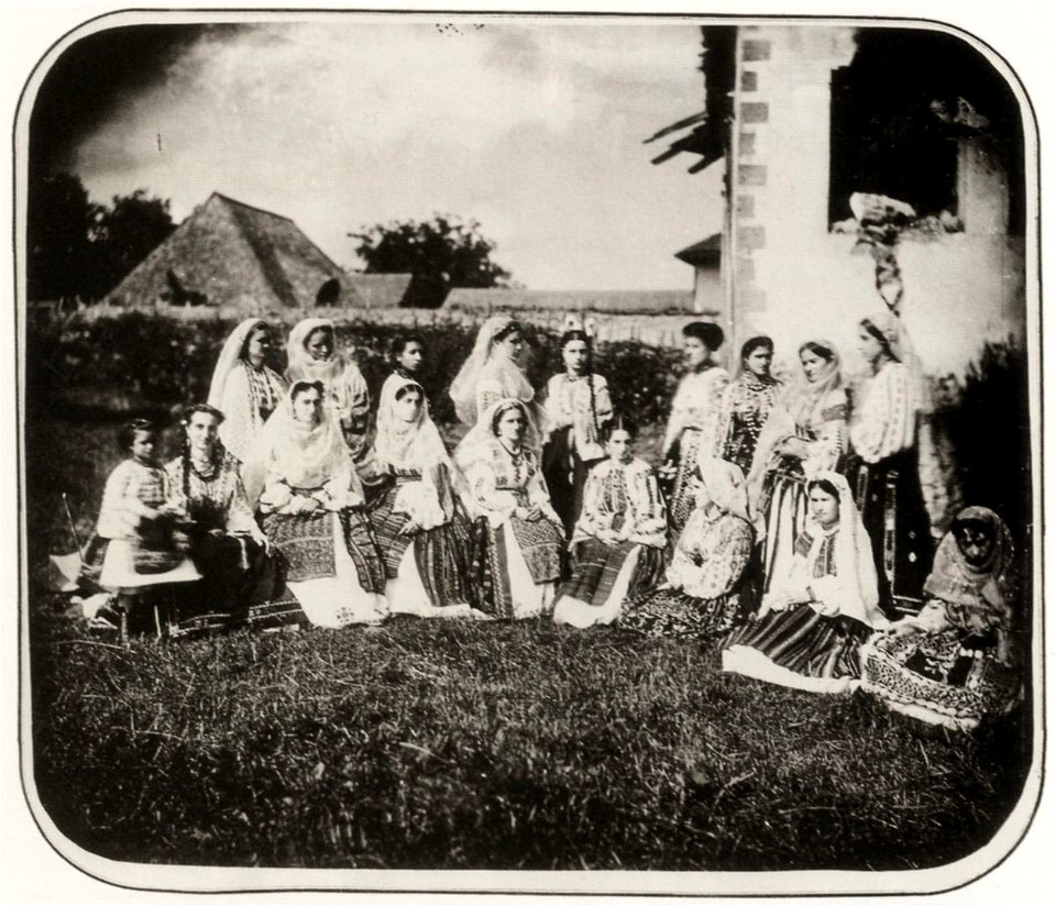 Szathmari, Carol - Trachtengruppe in Campulung (2) (Zeno Fotografie)